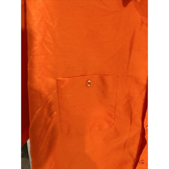 Red Kap Shirt Mens 3XL Pocket Utility Workwear Industrial Uniform Streetwear - Picture 6 of 13